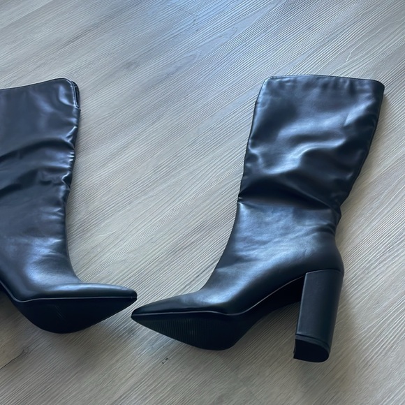 Justfab block heel boot 7.5 - Picture 9 of 9